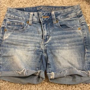 American Eagle MIDI Jean shorts